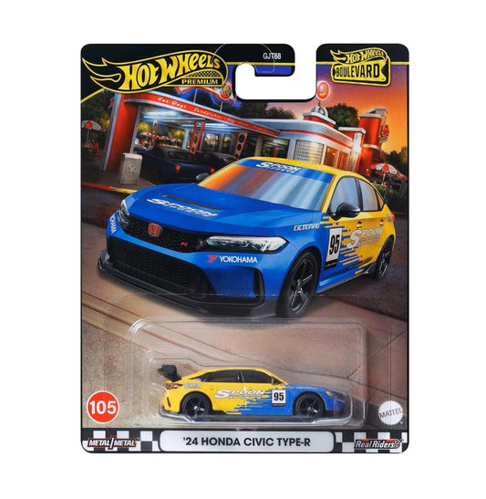 Hot Wheels Premium - '24 Honda Civic Type-R - Series Boulevard - Scale 1/64