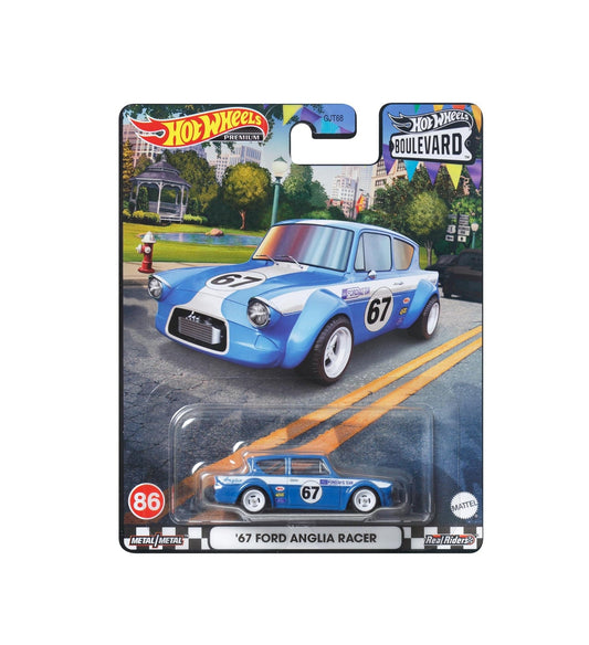 Hot Wheels Premium - '67 Ford Anglia Racer - Series Boulevard - Scale 1/64