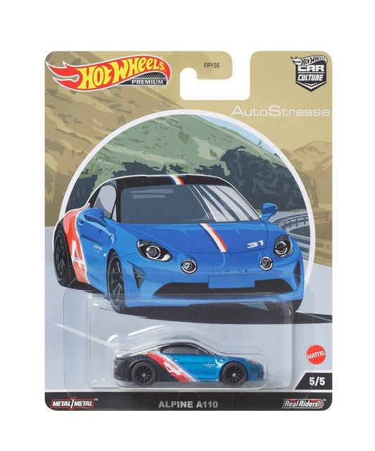 Hot Wheels Premium - Alpine A110 - Series Auto Strasse - Scala 1/64