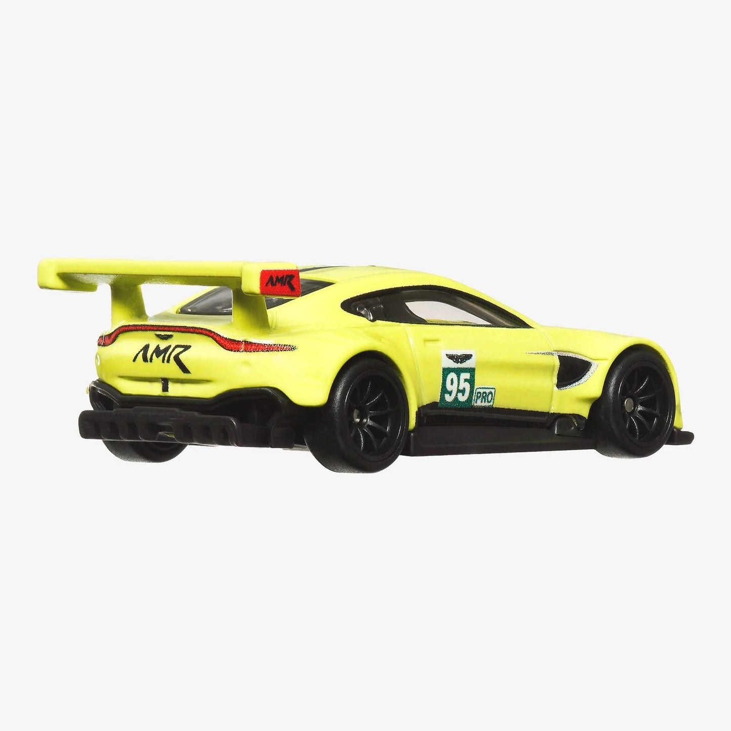 Hot Wheels Premium - Aston Martin Vantage GTE #95 Yellow - Series Car Culture Race Day - Scale 1/64