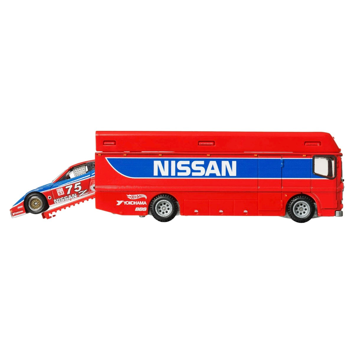 Hot Wheels Premium - ‘94 Nissan 300 ZX GTS and Euro Hauler - Series Car Culture Team Transport - Scala 1/64