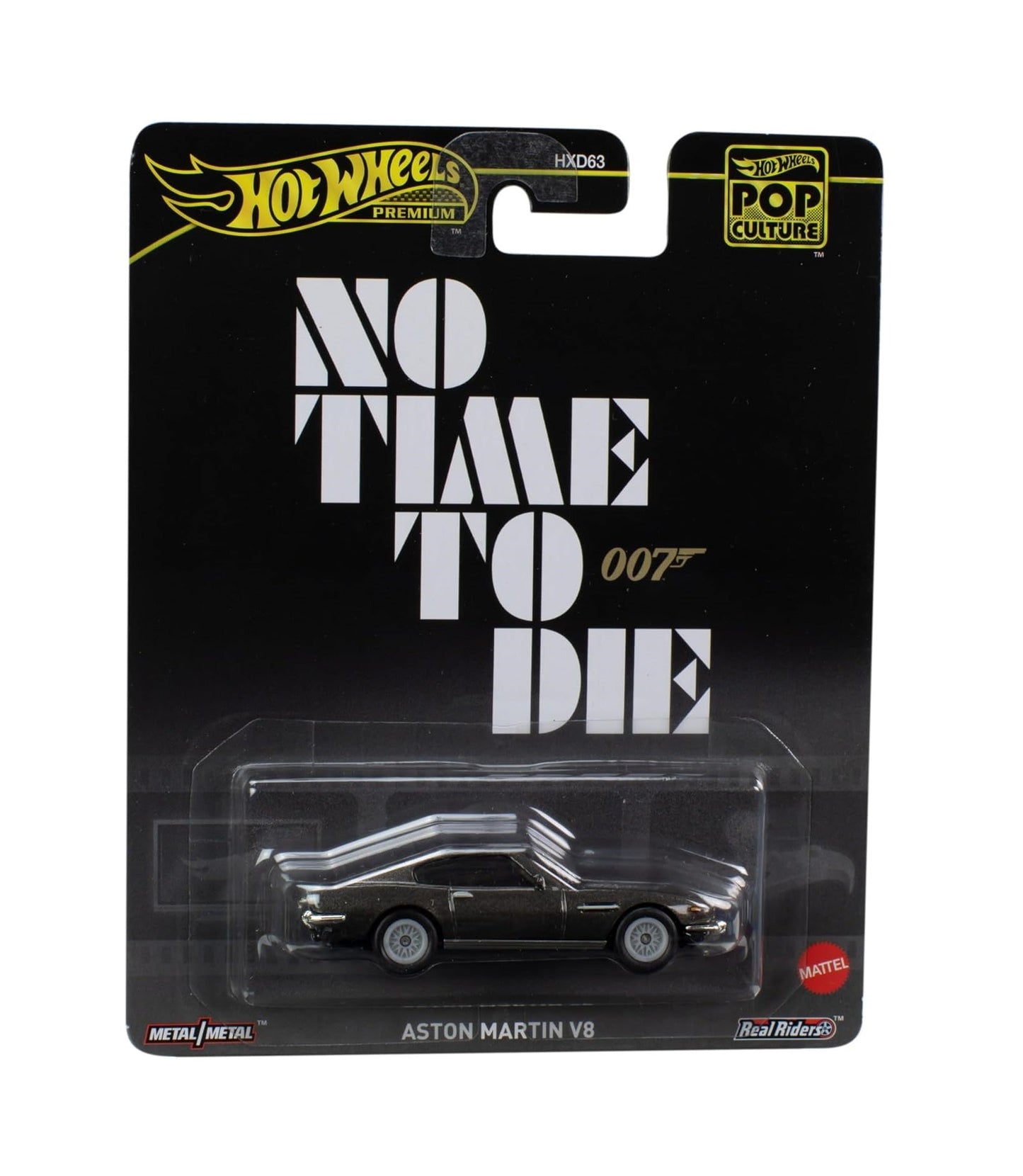 Hot Wheels Premium - 007 Aston Martin V8 Series Pop Culture - Scale 1/64