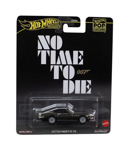 Hot Wheels Premium - 007 Aston Martin V8 Series Pop Culture - Scale 1/64