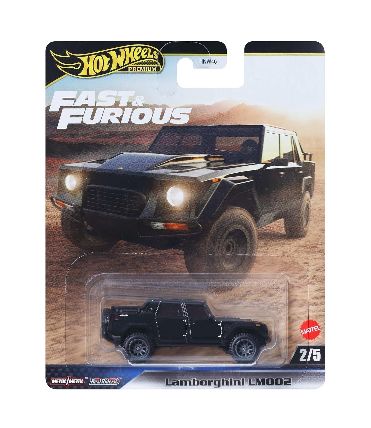 Hot Wheels Premium - Lamborghini LM002 Fast & Furious - Scala 1/64