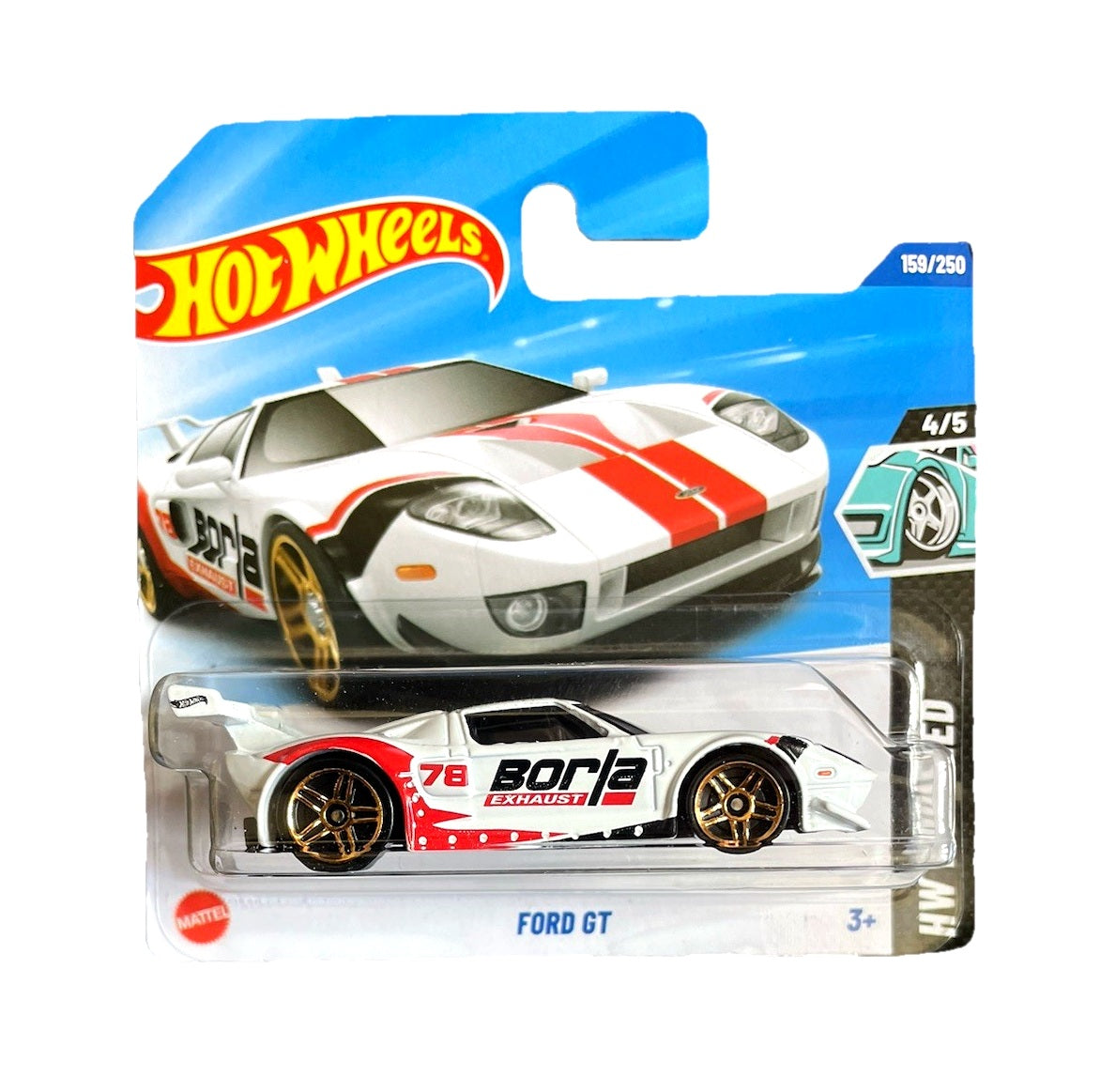 Hot Wheels - Ford GT - HW Modified 4/5 - Scale 1/64 Approx