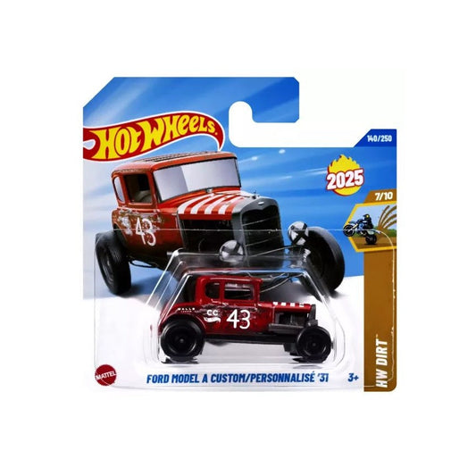Hot Wheels - Ford Model A Custom '31 - HW Dirt 7/10 - Scale 1/64 Approximately