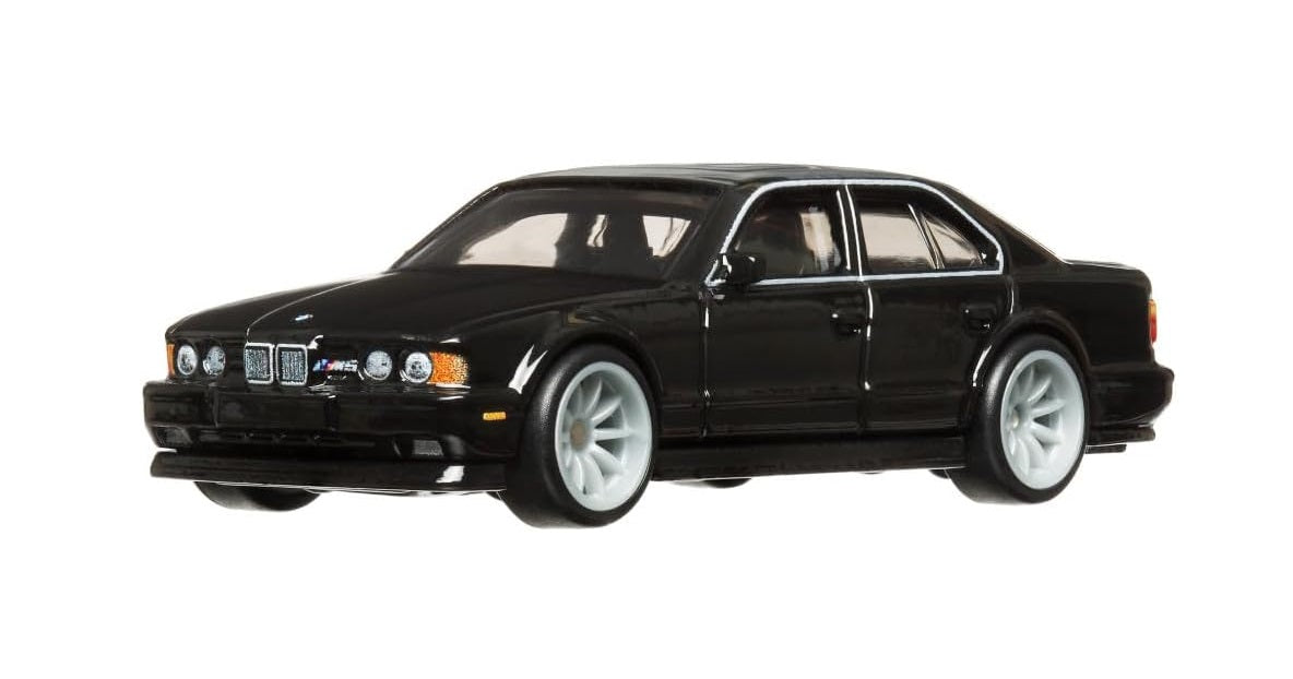 Hot Wheels Premium - 1991 BMW M5 Black Fast &amp; Furious - Scale 1/64