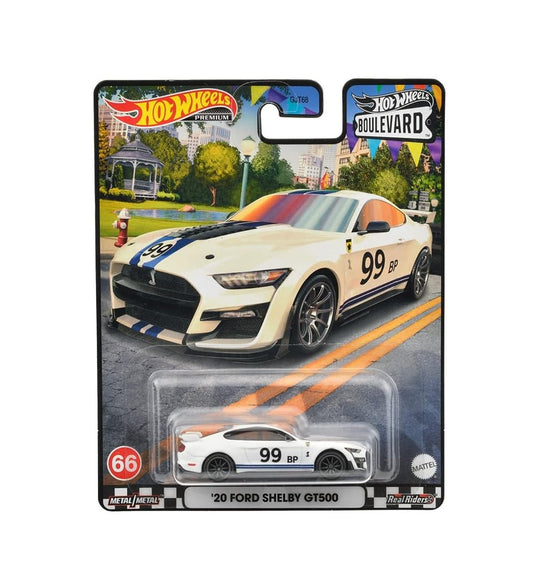 Hot Wheels Premium - '20 Ford Shelby GT500 #66 - Series Boulevard - Scala 1/64