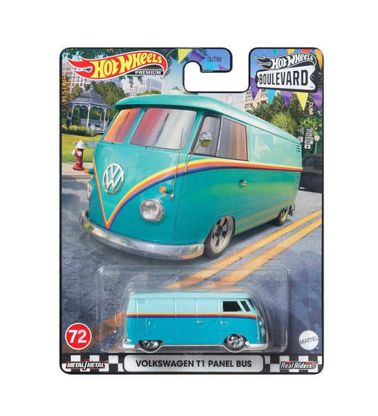Hot Wheels Premium - Volkswagen T1 Panel Bus #72 - Series Boulevard - Scala 1/64