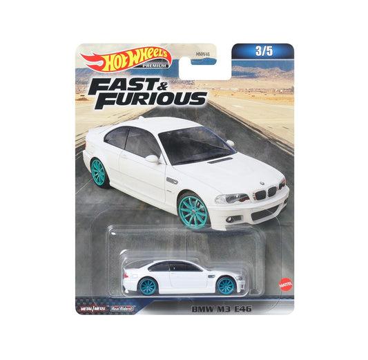 Hot Wheels Premium - BMW M3 E46 Fast & Furious - Scala 1/64