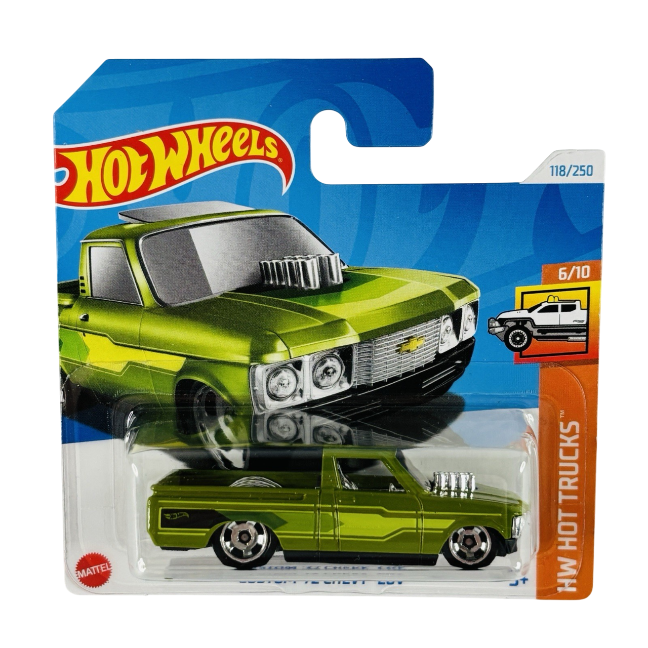 Hot Wheels - Custom '72 Chevy Luv - HW Hot Trucks 6/10 - Scale 1/64 Approximately