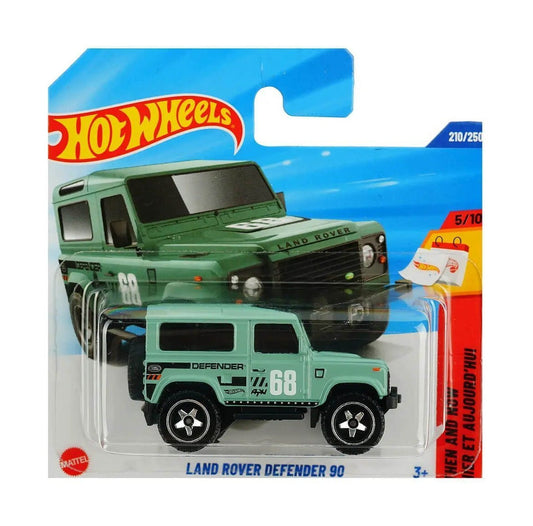 Hot Wheels - Land Rover Defender 90 - HW Then and Now 5/10 - Scale 1/64 Approximately
