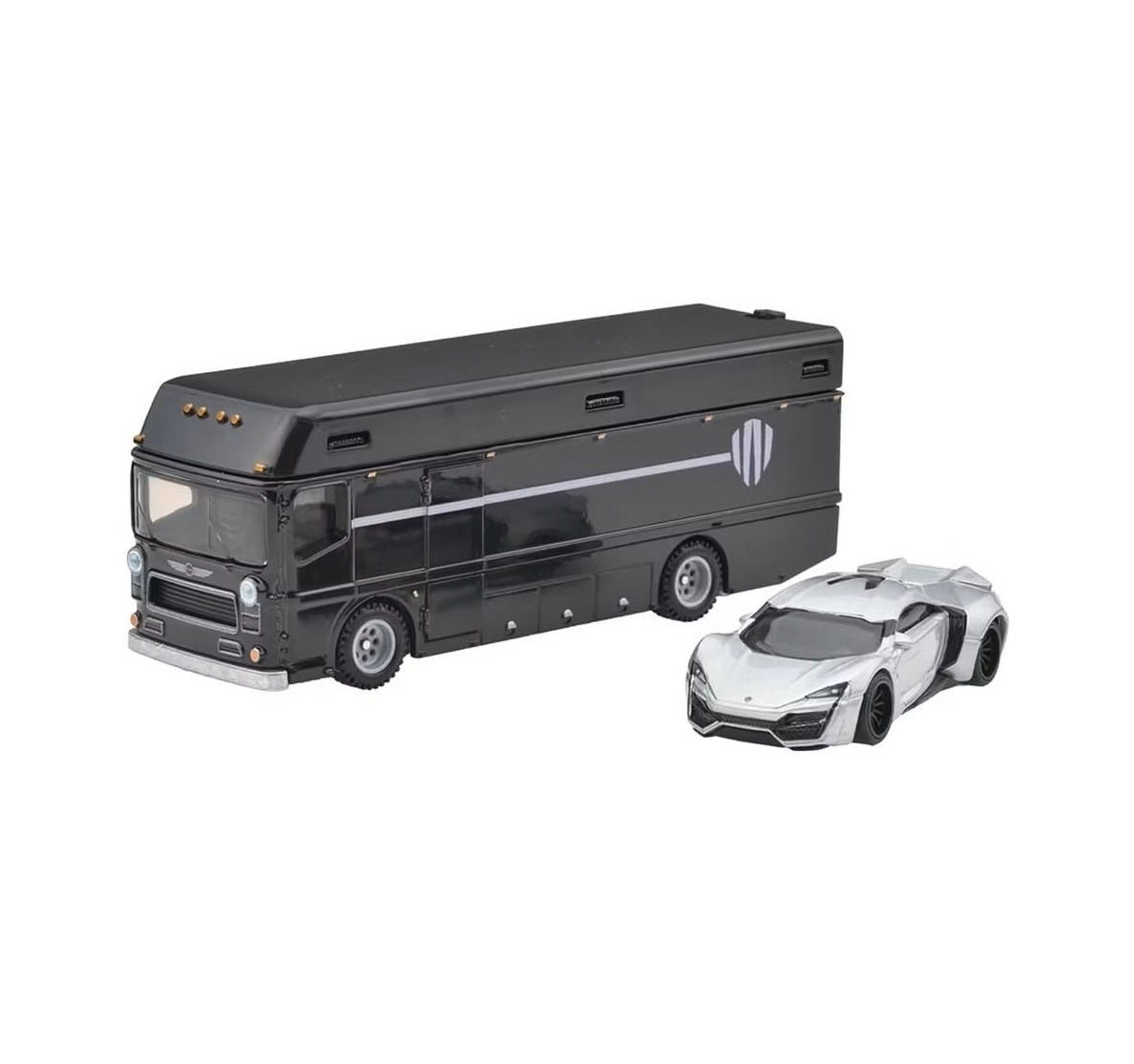 Hot Wheels Premium - Lykan Hypersport + Euro Hauler - Series Car Culture Team Transport - Hot Wheels Premium - Scale 1/64