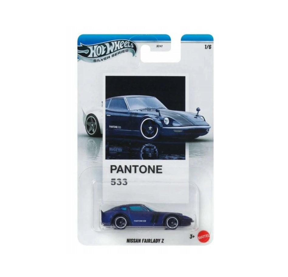 Hot Wheels - Nissan Fairlady Z Pantone Series 1/6 - Silver Series - Scale 1/64