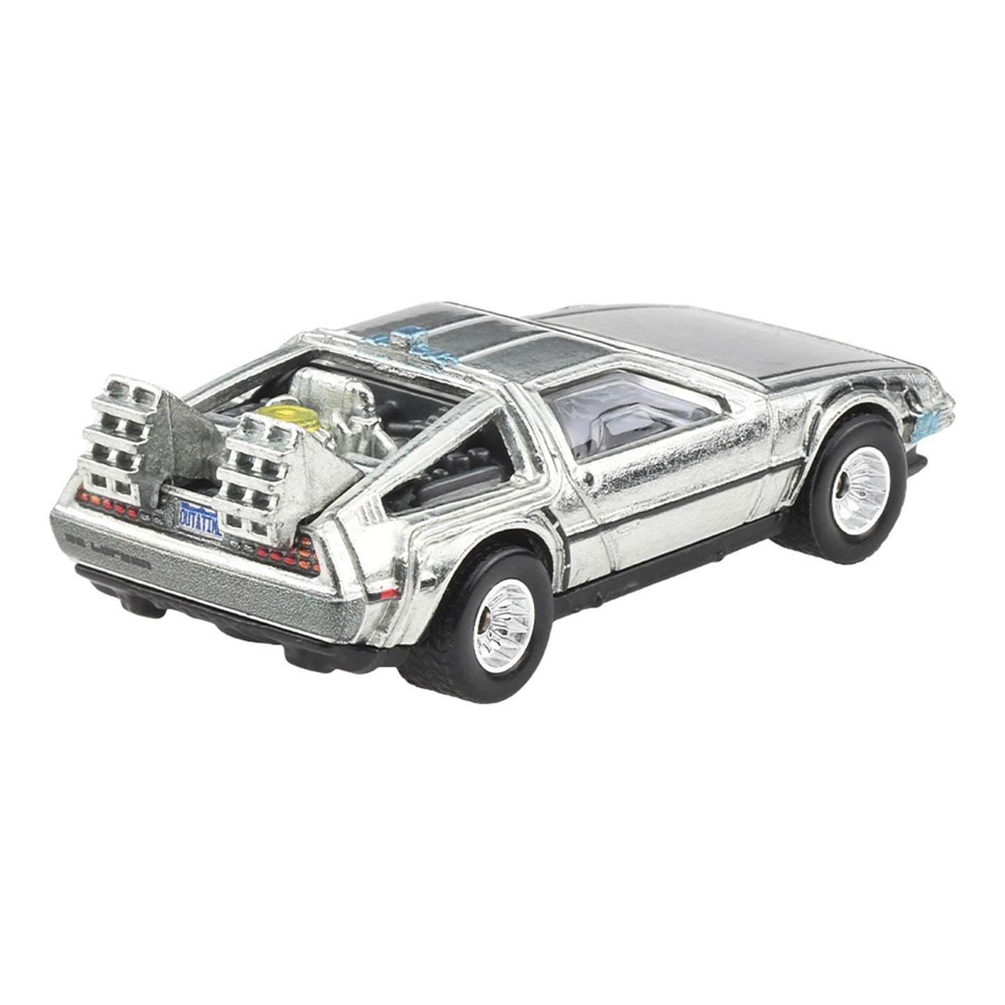 Hot Wheels Premium - 2-Pack Back to The Future Time Machine - 1987 Toyota Pickup Truck - 1/64 Scale