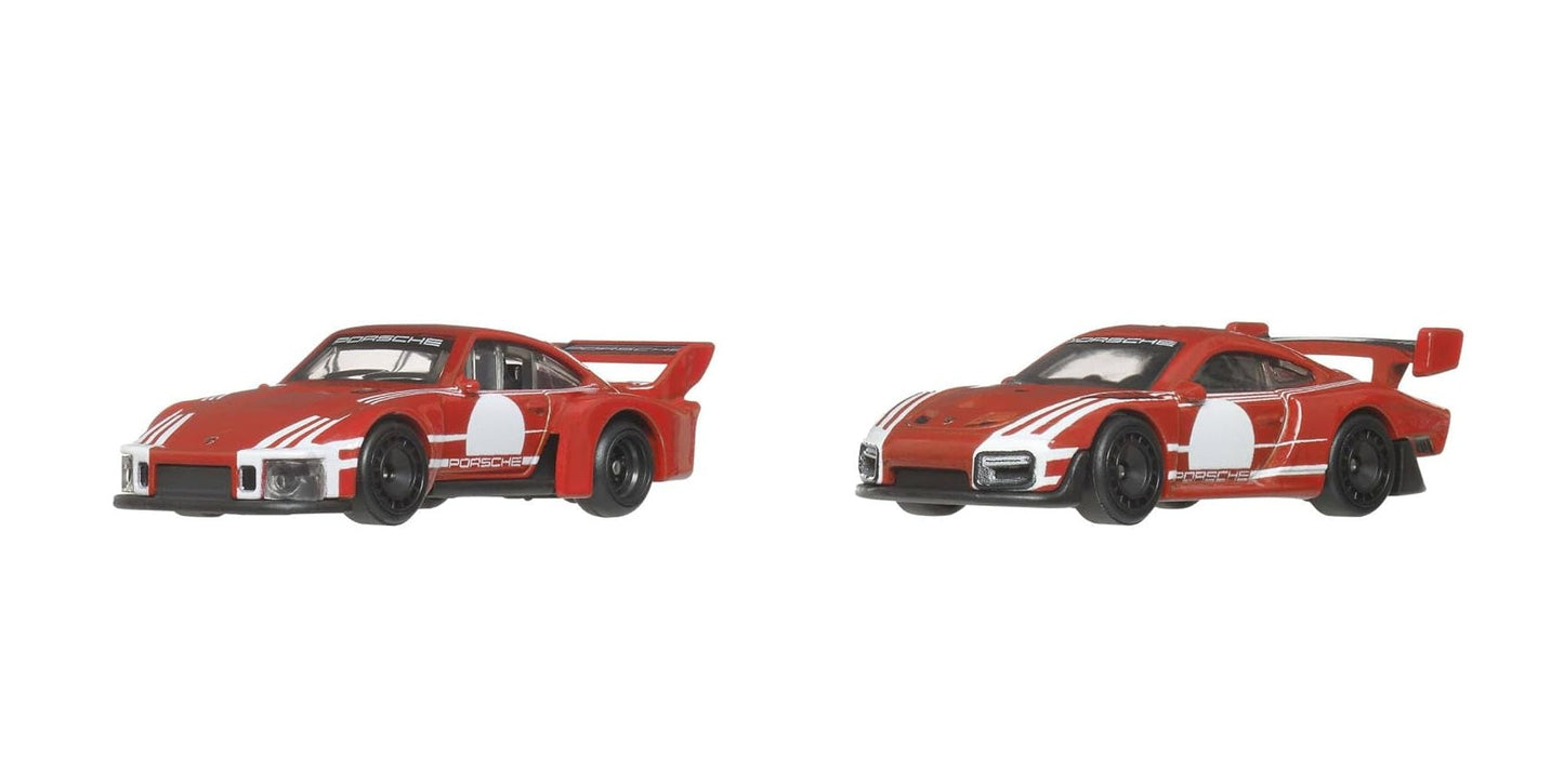 Hot Wheels Premium - 2-Pack Porsche 935 - 2018 Porsche 935 - Scala 1/64