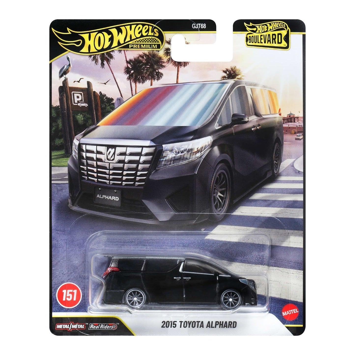 Hot Wheels Premium - 2015 Toyota Alphard #151 Boulevard Series - Scala 1/64