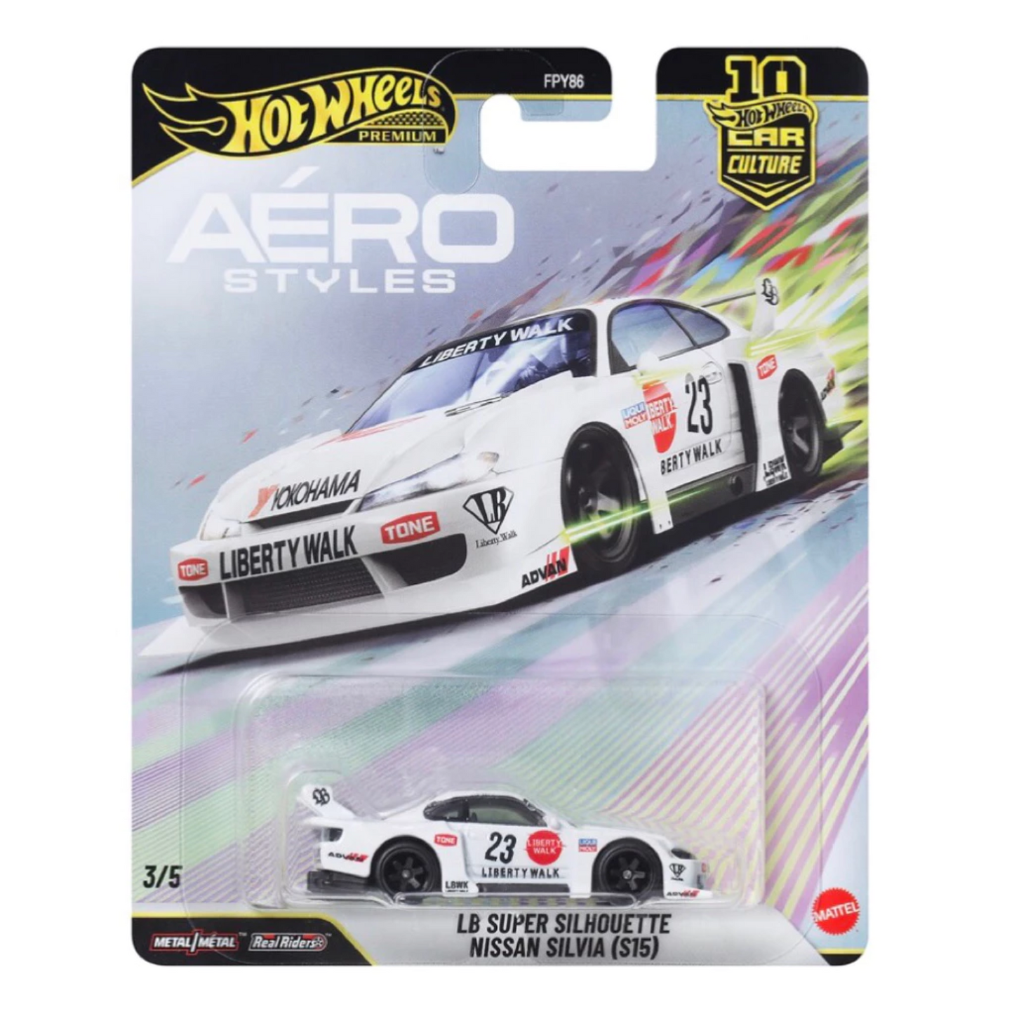 Hot Wheels Premium - Aero Styles Set of 5 Cars - Scala 1/64