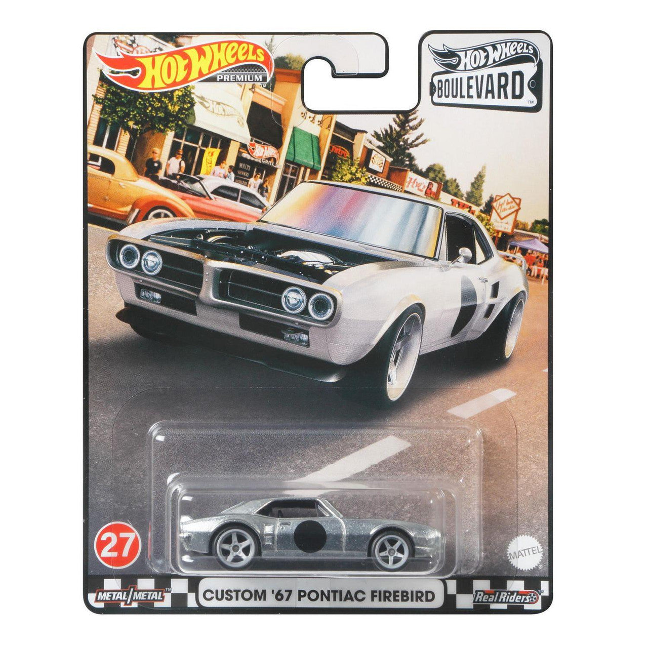 Hot Wheels Premium - Custom '67 Pontiac Firebird #27 Boulevard Series - Scala 1/64