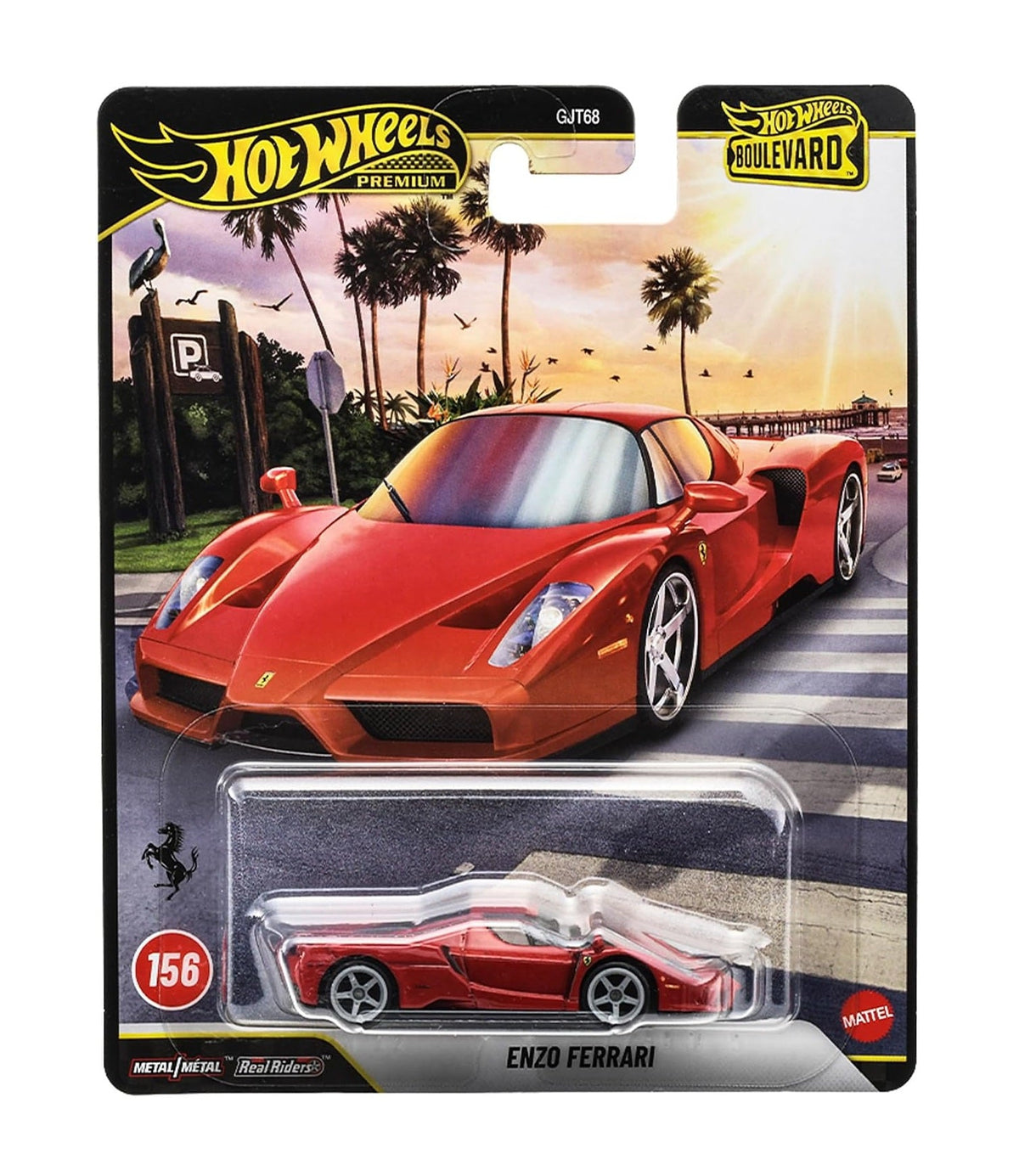 Hot Wheels Premium - Enzo Ferrari #156 Boulevard Series - Échelle 1/64