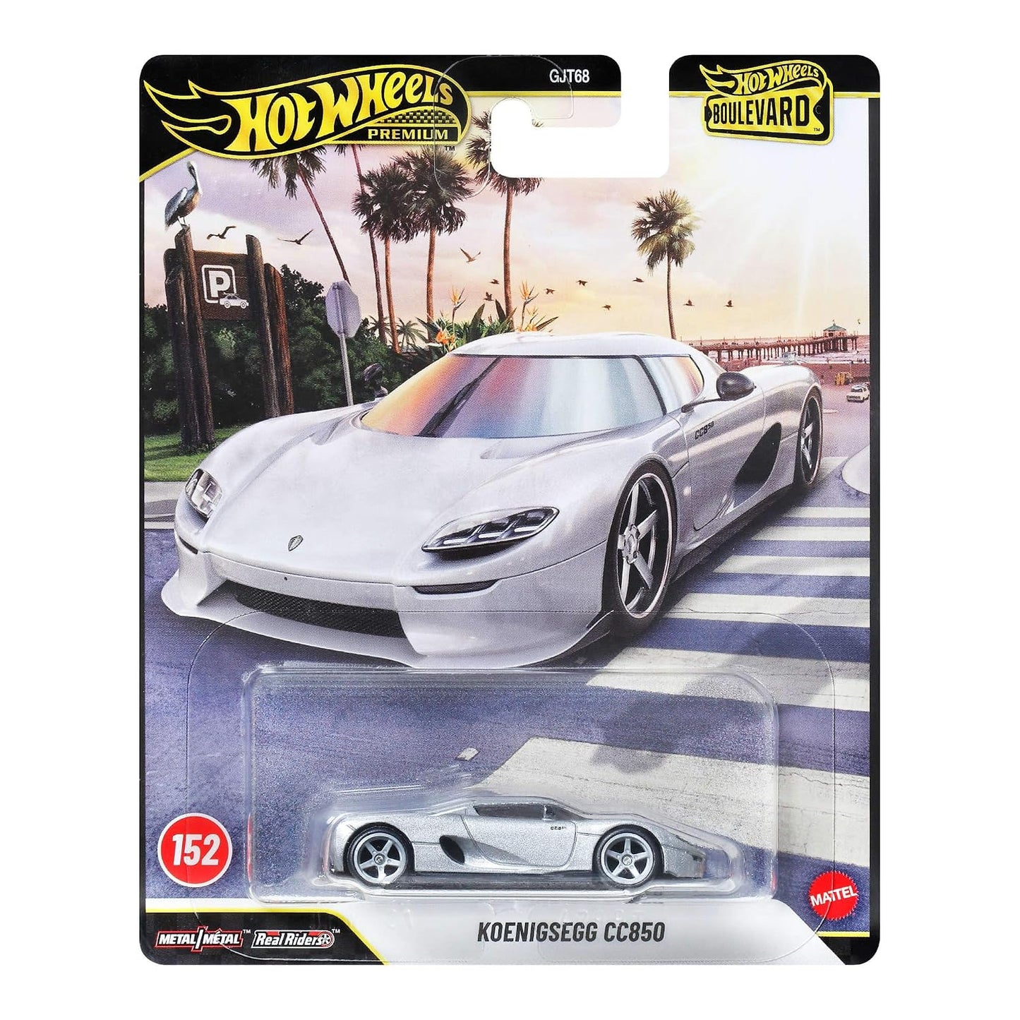 Hot Wheels Premium - Koenigsegg CC850 #152 Boulevard Series - Scala 1/64