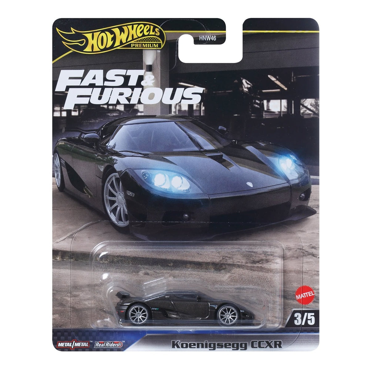 Hot Wheels Premium - Koenigsegg CCXR Fast & Furious - Scala 1/64