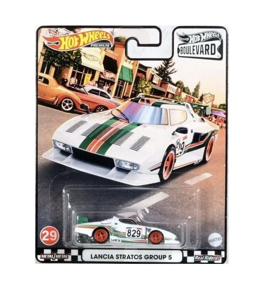 Hot Wheels Premium - Lancia Stratos Group 5 #29 Boulevard Series - Scala 1/64