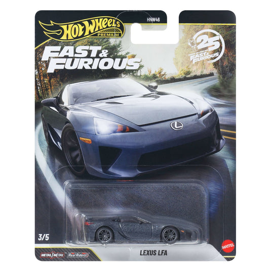 Hot Wheels Premium - Lexus LFA Fast & Furious 25th Anniversary - Scala 1/64