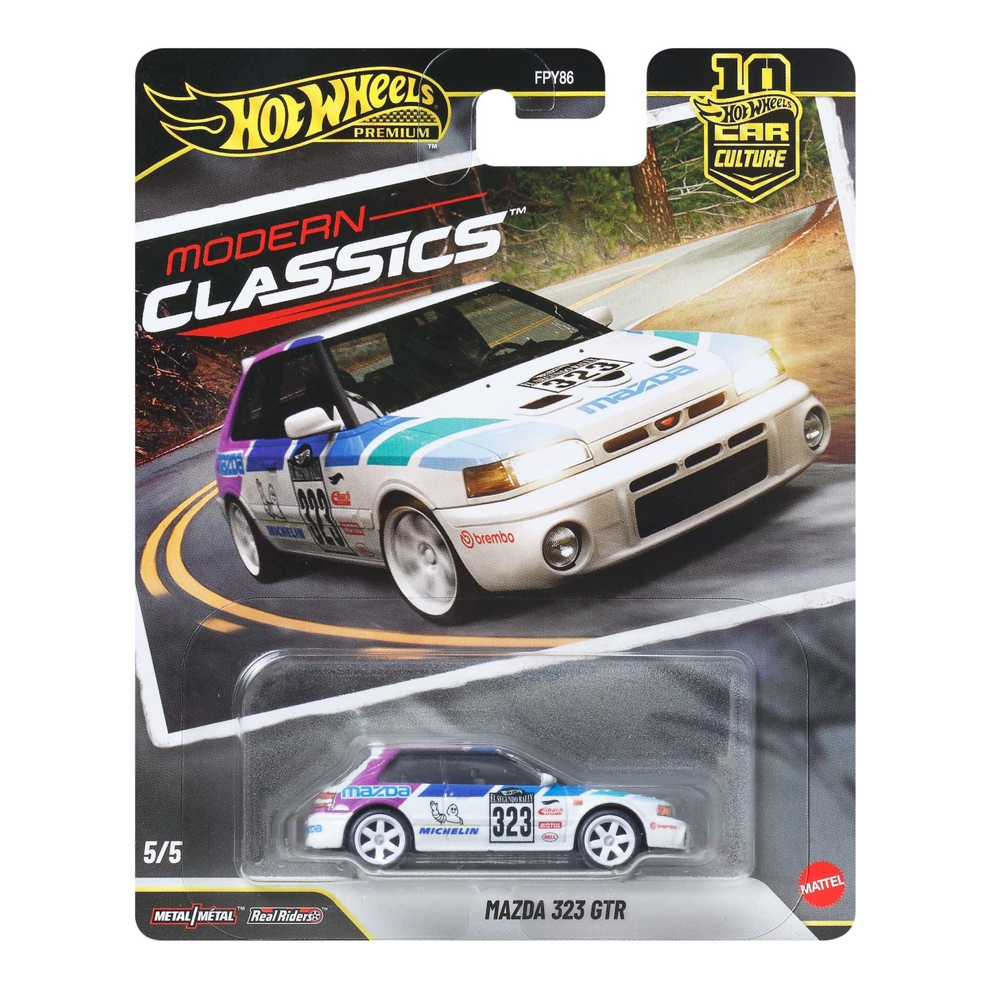 Hot Wheels Premium - Mazda 323 GTR Modern Classics Series - Scala 1/64