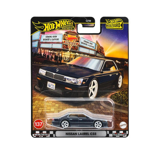 Hot Wheels Premium - Nissan Laurel C33 #137 Boulevard Series - Scala 1/64