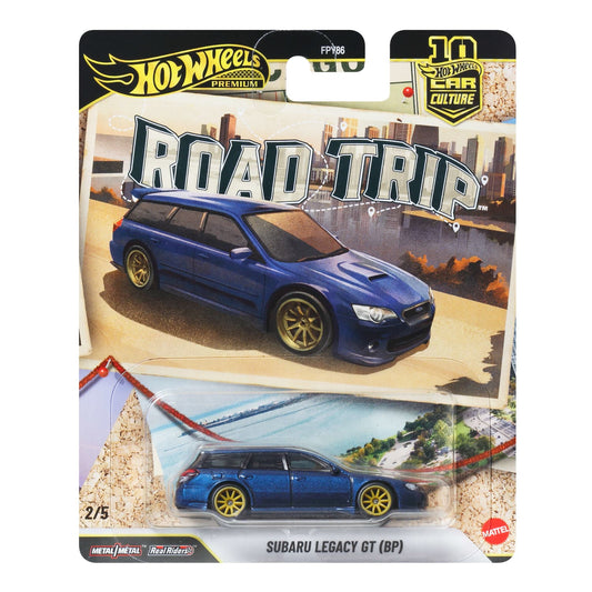 Hot Wheels Premium - Subaru Legacy GT (BP) Road Trip Series - Scala 1/64