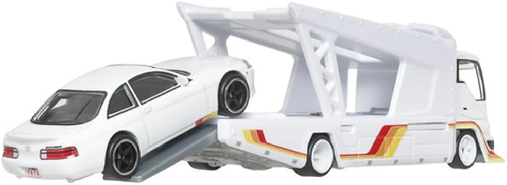 Hot Wheels Premium - Toyota Soarer + Kousoku Hauler - Série Car Culture Team Transport - Échelle 1/64