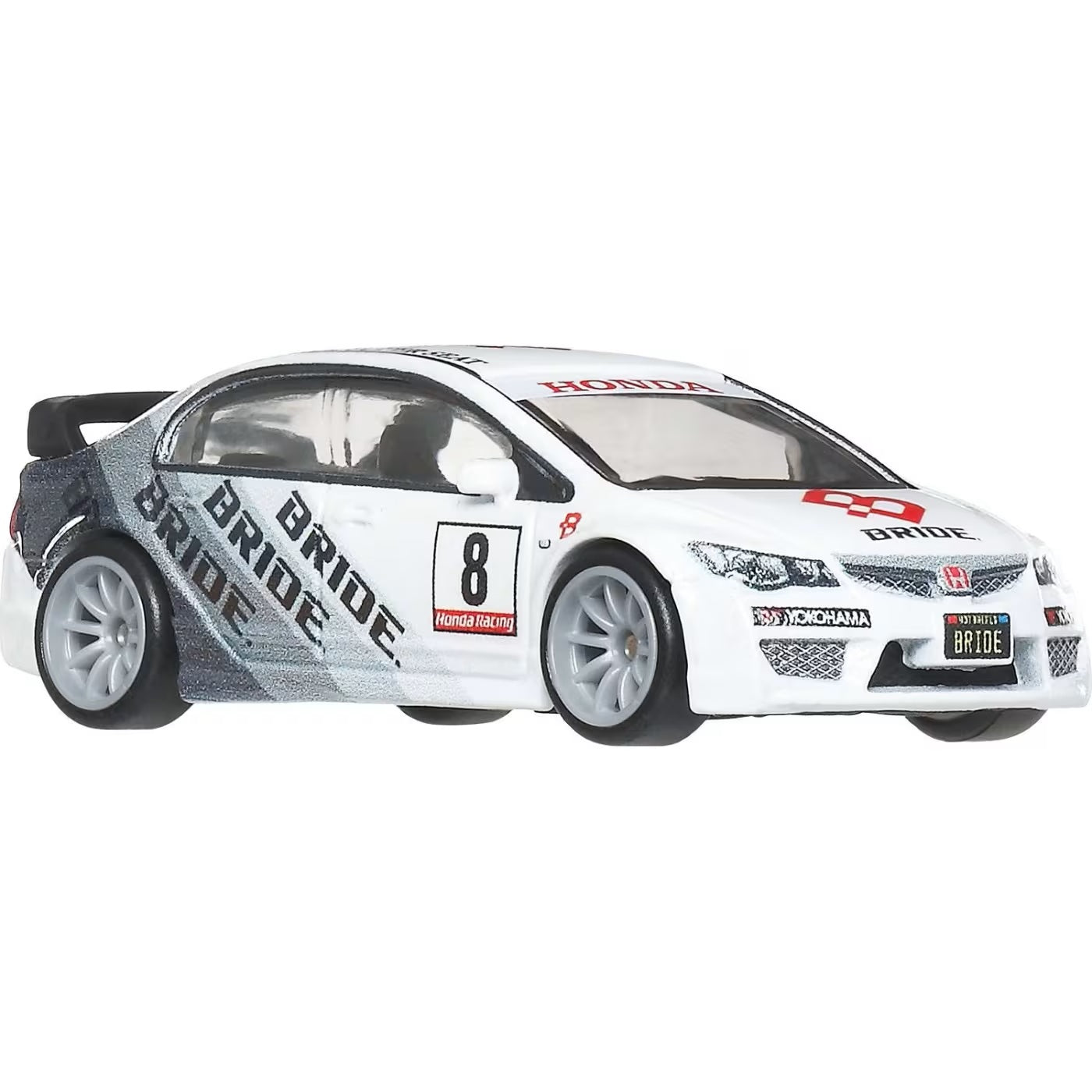 Hot Wheels Premium - '07 Honda Civic Type R + Kousoku Hauler - Series Car Culture Team Transport - 1/64 Scale