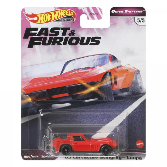 Hot Wheels Premium - '65 Corvette Stingray Coupe Fast & Furious - Scala 1/64
