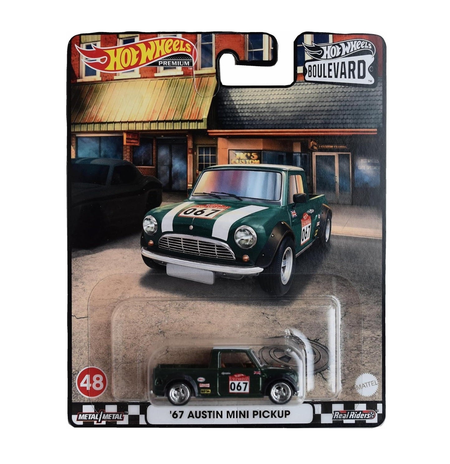 Hot Wheels Premium - '67 Austin Mini Pickup #48 Boulevard Series - Scala 1/64