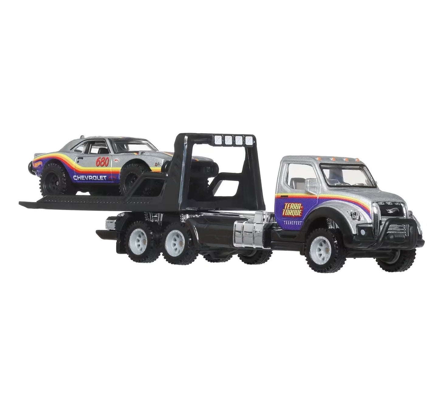 Hot Wheels Premium - '67 Off Road Camaro + Terra-Torque - Series Car Culture Team Transport - 1/64 Scale