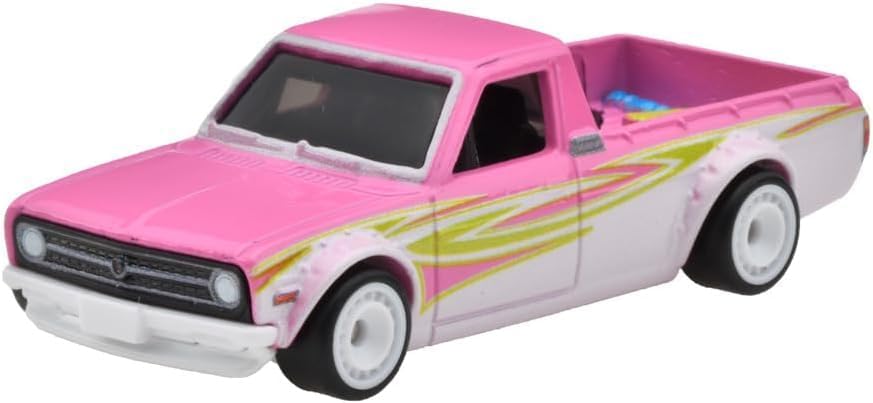Hot Wheels Premium - 2-Pack 1975 Datsun Sunny Truck (B120) and Custom '93 Nissan Hardbody (D21) - Scala 1/64 HRR78