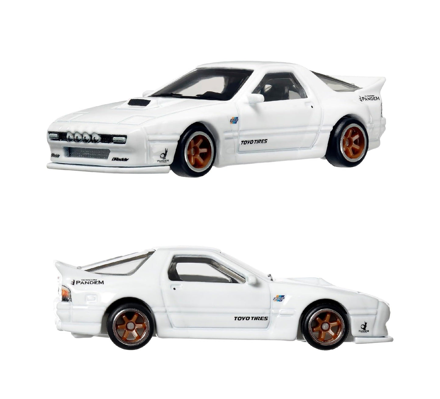Hot Wheels Premium - 2-Pack '04 Mazda Mazdaspeed Miata / Mazda RX7 FC Pandem - Scala 1/64