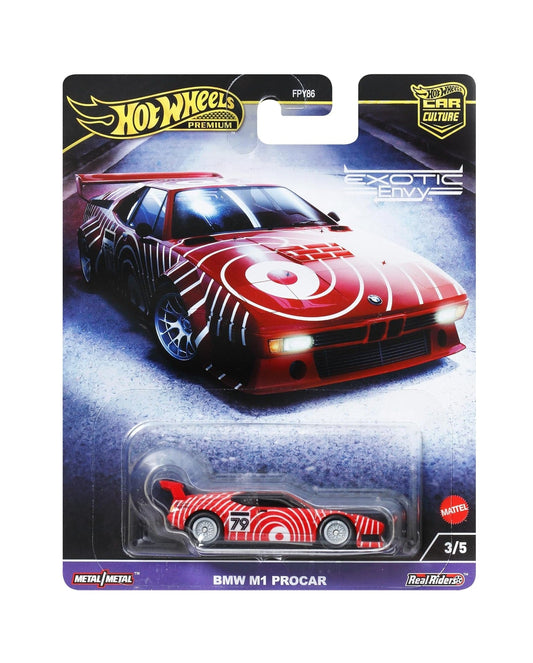 Hot Wheels Premium - BMW M1 Procar - Series Car Culture - Scala 1/64