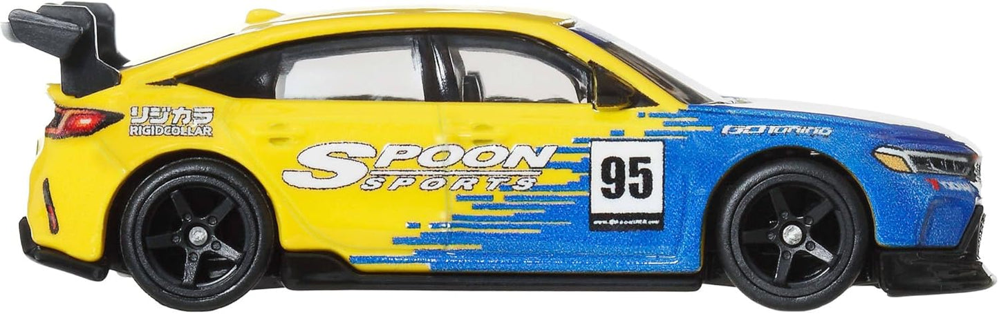 2-Pack '99 Honda Civic Type R (EK9) and Honda Civic Type R - Hot Wheels Premium - Scale 1/64