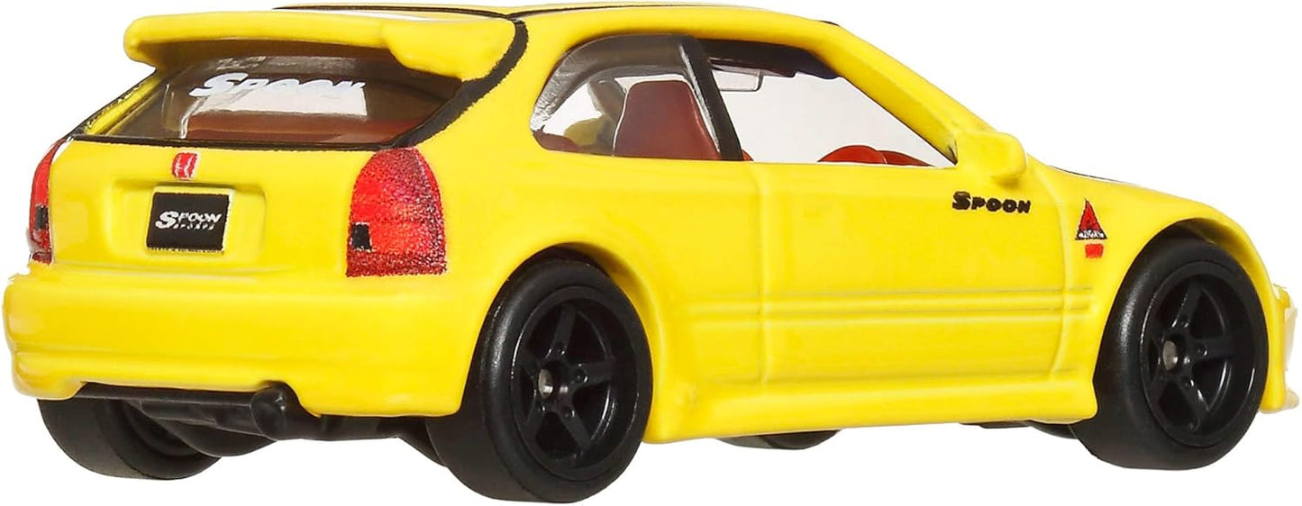 2-Pack '99 Honda Civic Type R (EK9) and Honda Civic Type R - Hot Wheels Premium - Scale 1/64