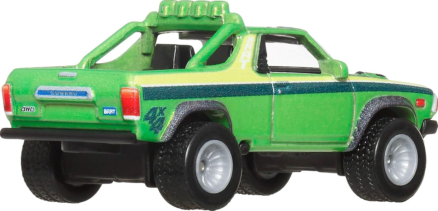 Hot Wheels Premium - Subaru Brat Green - Series Car Culture - Scale 1/64