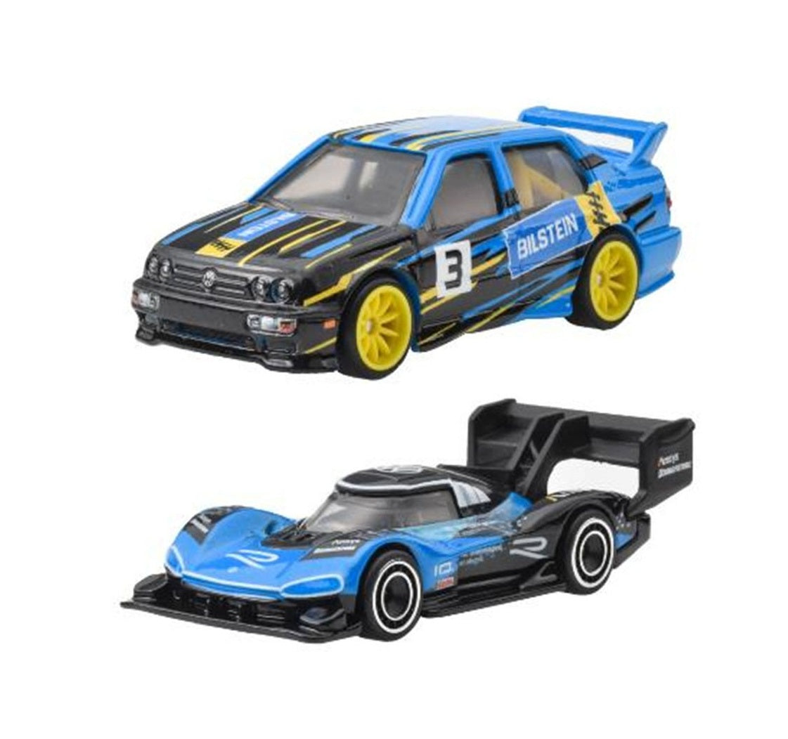 Hot Wheels Premium - 2-Pack VW Jetta MK3 & Volkswagen ID R - Scala 1/64