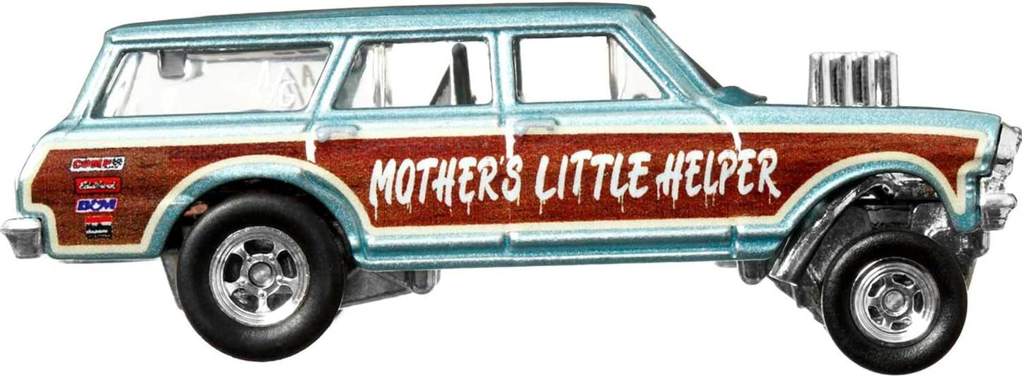 Hot Wheels Premium - '64 Chevy Nova Gasser - Series Car Culture Drag Strip - Scala 1/64