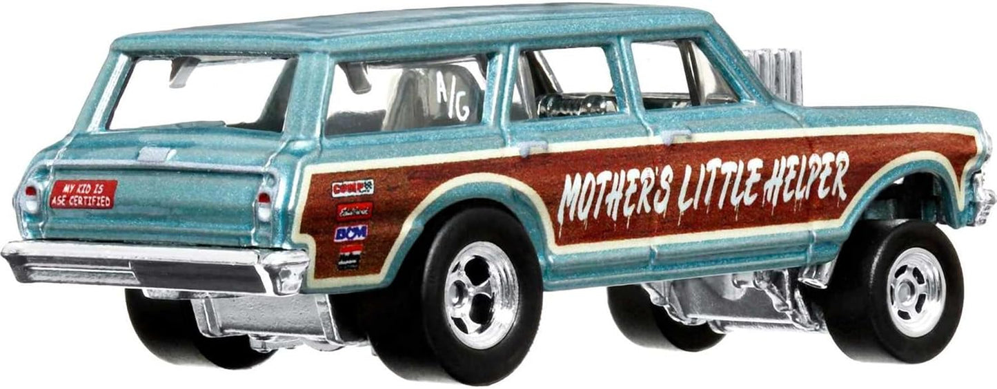 Hot Wheels Premium - '64 Chevy Nova Gasser - Series Car Culture Drag Strip - Scala 1/64