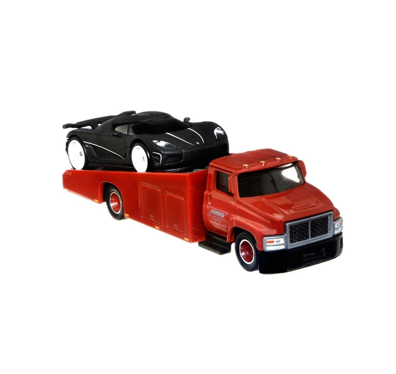 Hot Wheels - Set Premium Carry On McLaren Koenigsegg Bugatti  - Scala 1/64