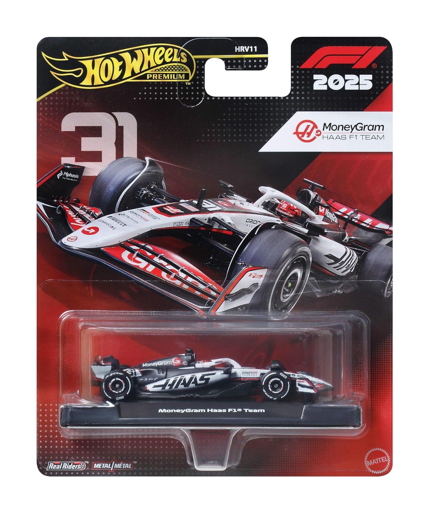 Hot Wheels Premium - Set of 5 Models 2025 - Formula 1 - 1/64 Scale