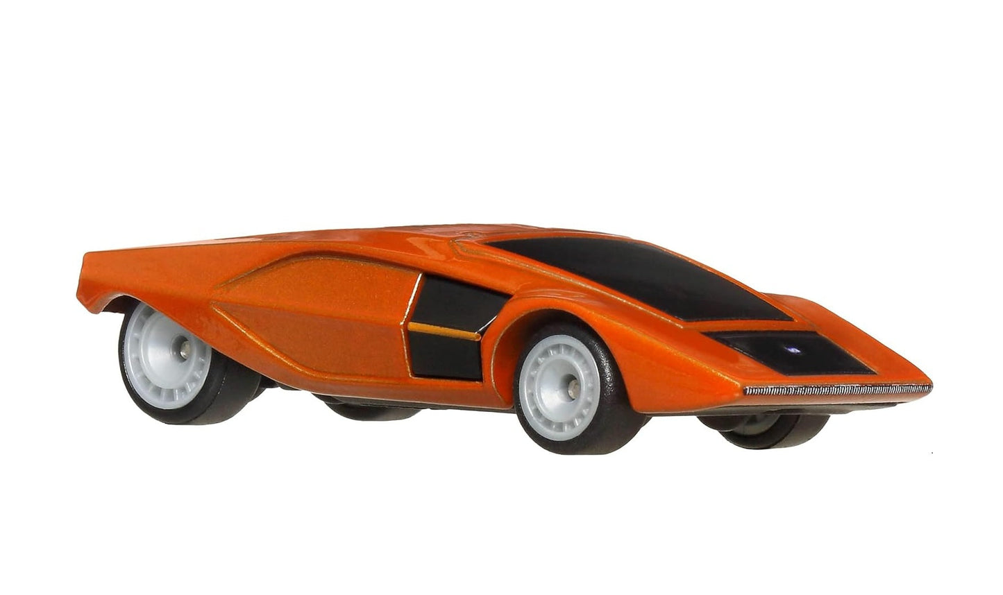 Hot Wheels Premium - Lancia Stratos Zero - Series Car Culture Hammer Drop - Scale 1/64
