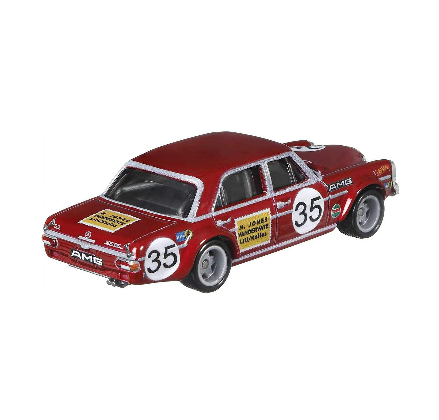 Hot Wheels Premium - Mercedes-Benz 300 SEL 6.8 AMG Deutschland Design - Series Car Culture - Scale 1/64