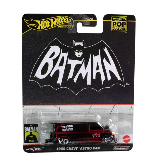 Hot Wheels Premium - 1985 Chevy Astro Van Batman - Scala 1/64